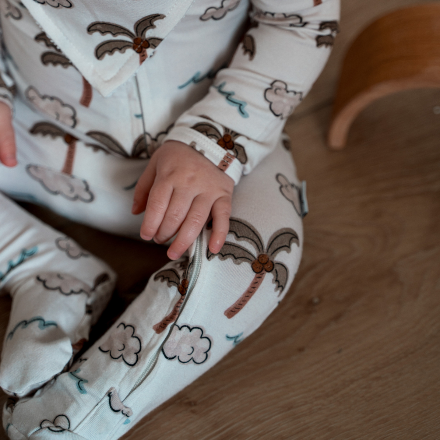 Bamboo Footed Sleepers | Palm Trees