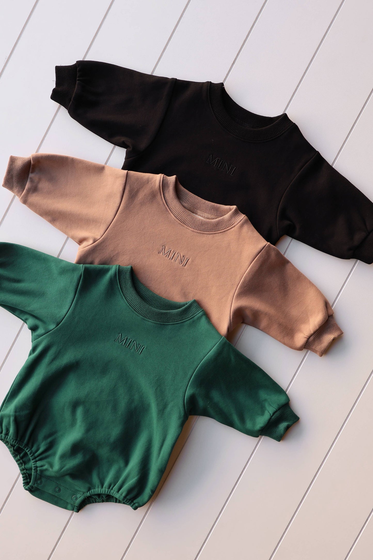 MINI Bubble Onesie: Black