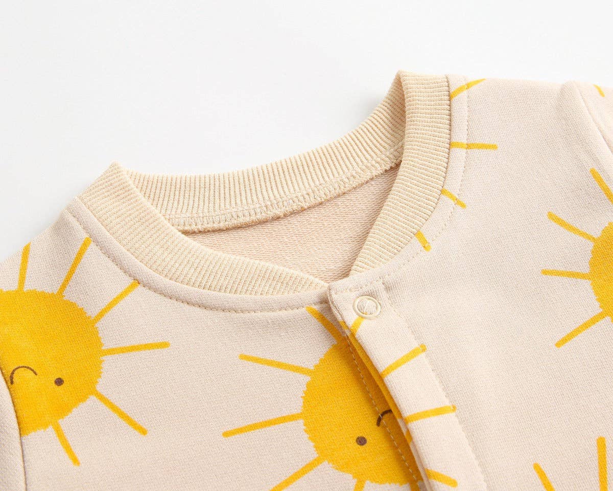 Cartoon Sun Romper