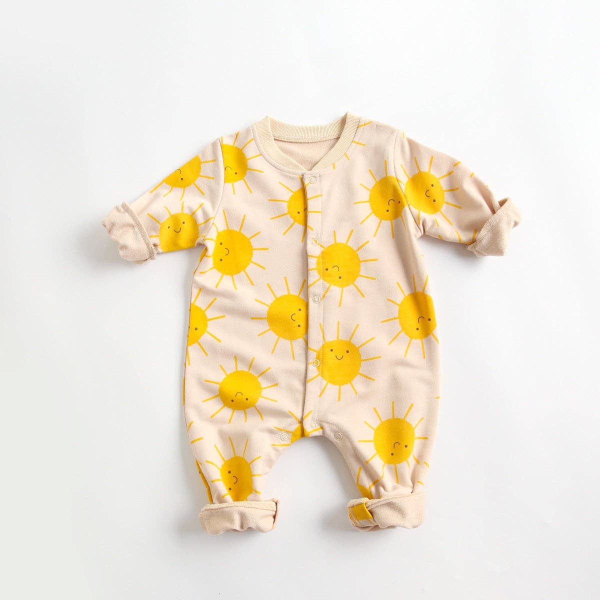 Cartoon Sun Romper