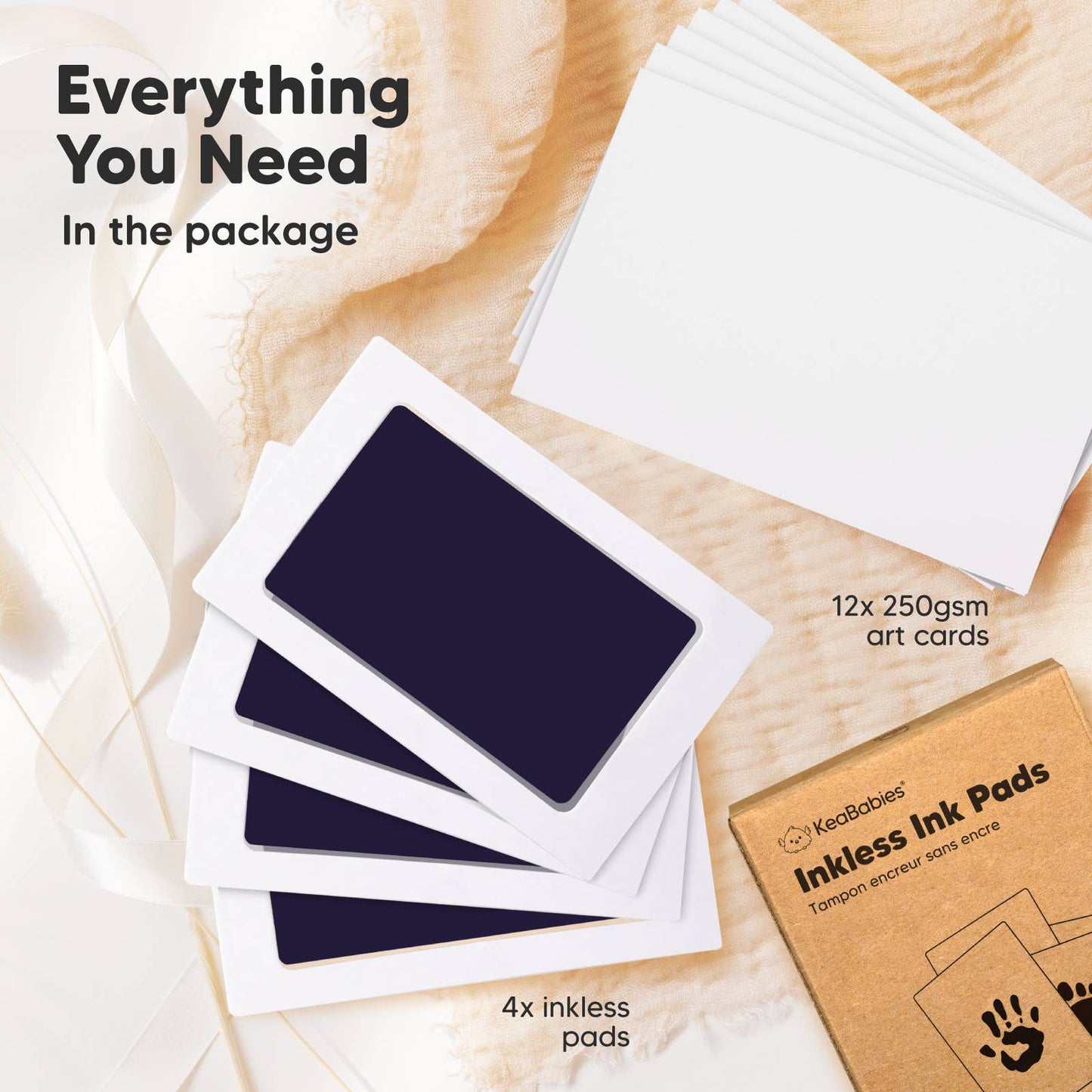 4Pk Inkless Ink Pad