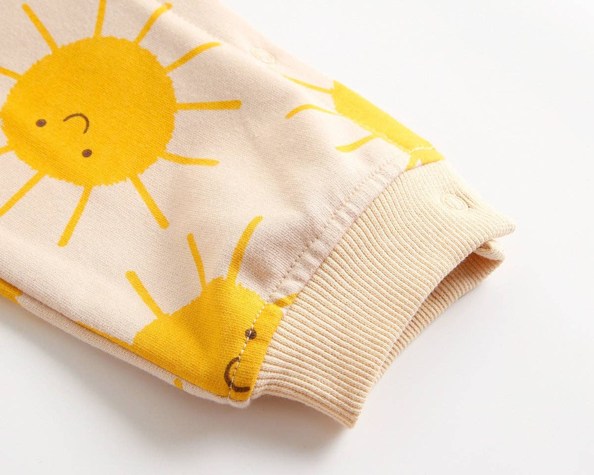Cartoon Sun Romper