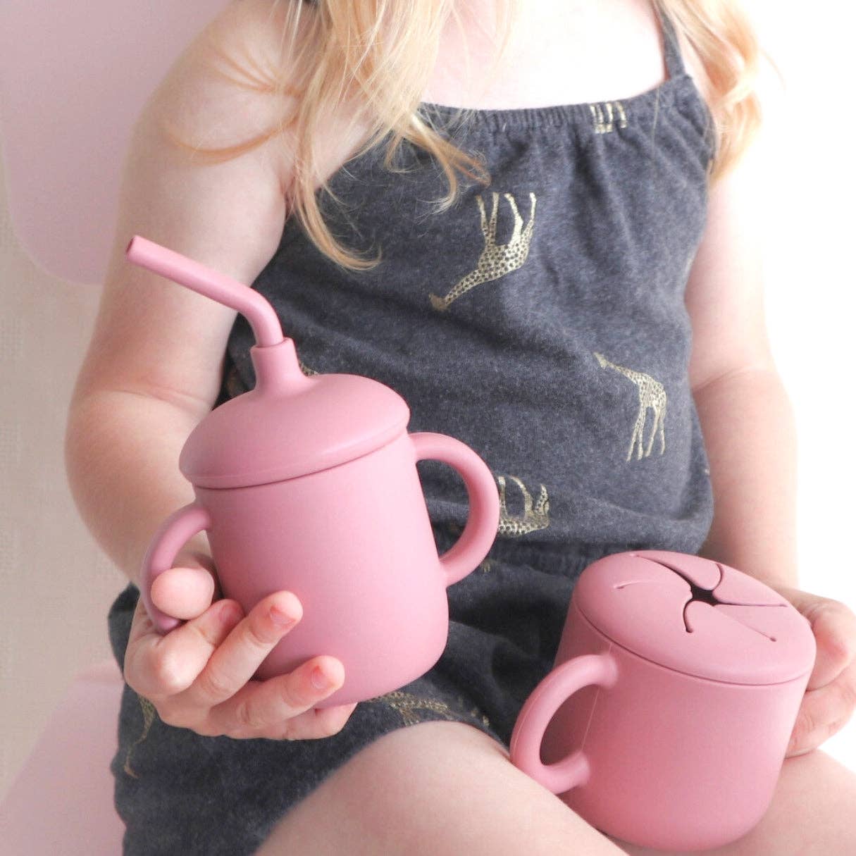 Sippy Cup with Straw, Spill-Proof & Anti-Stain