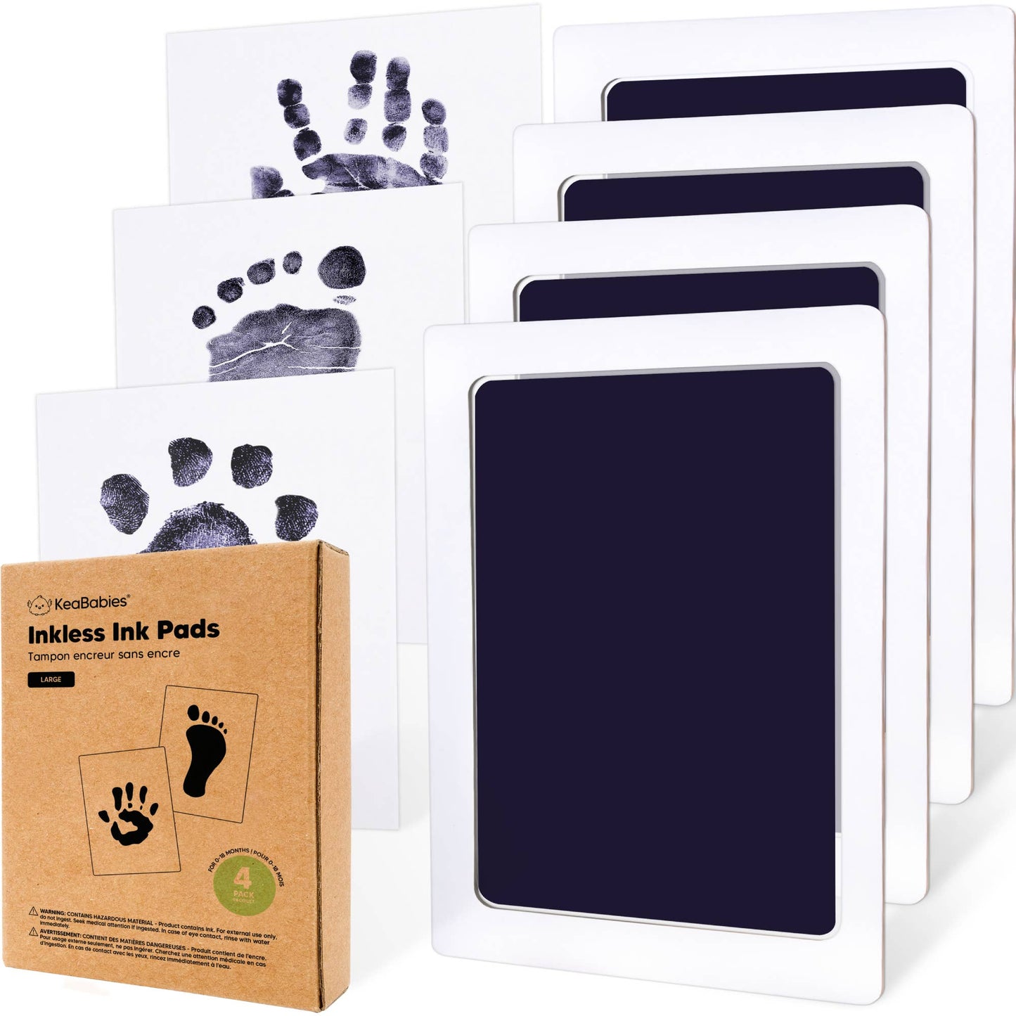 4Pk Inkless Ink Pad