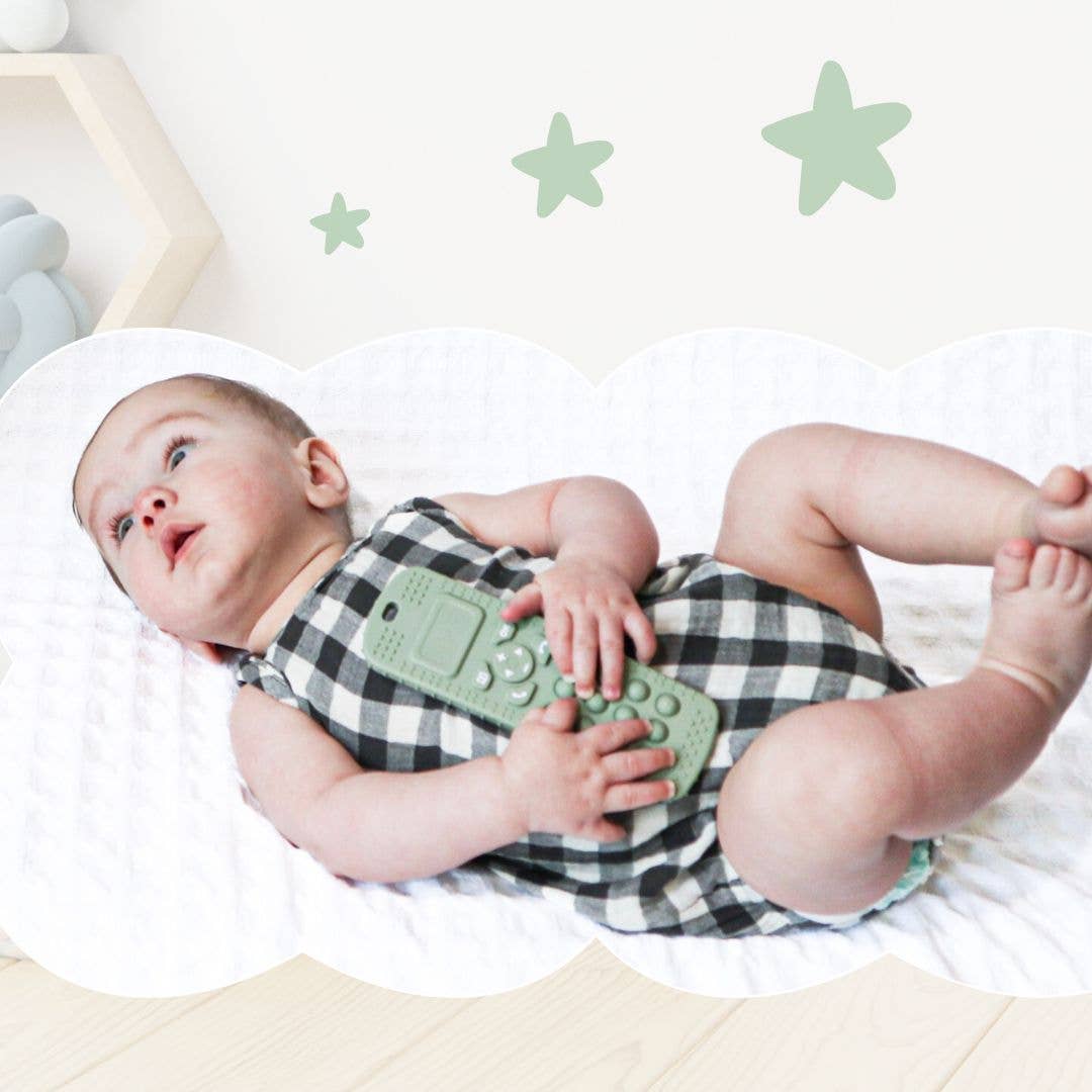 Sensory Popper Teether Phone