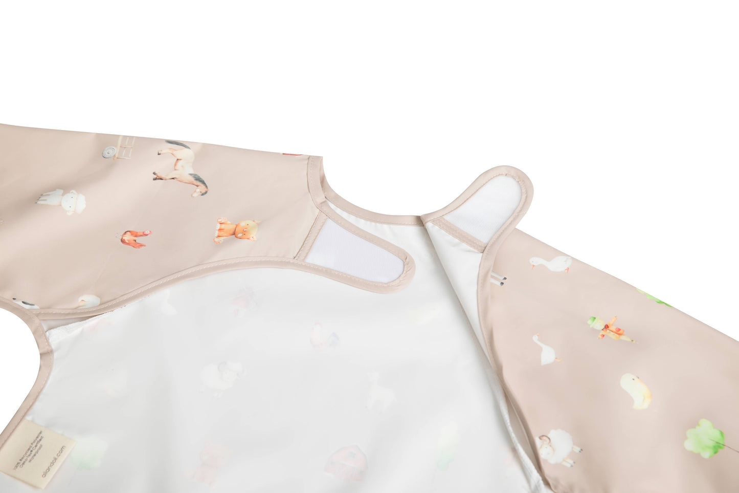 Smock Bib for Baby & Toddler Long Sleeve