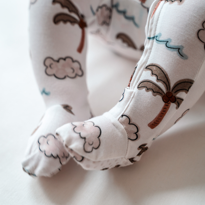 Bamboo Footed Sleepers | Palm Trees