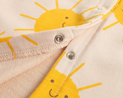Cartoon Sun Romper