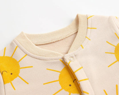Cartoon Sun Romper