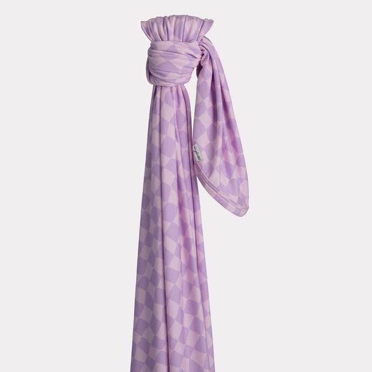 Bamboo Stretch Swaddles | Cruise Collection: Wavy Checks