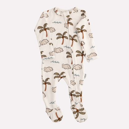 Bamboo Footed Sleepers | Palm Trees