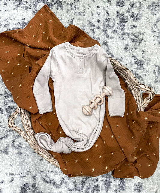 Knotted Baby Gown