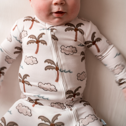 Bamboo Footed Sleepers | Palm Trees