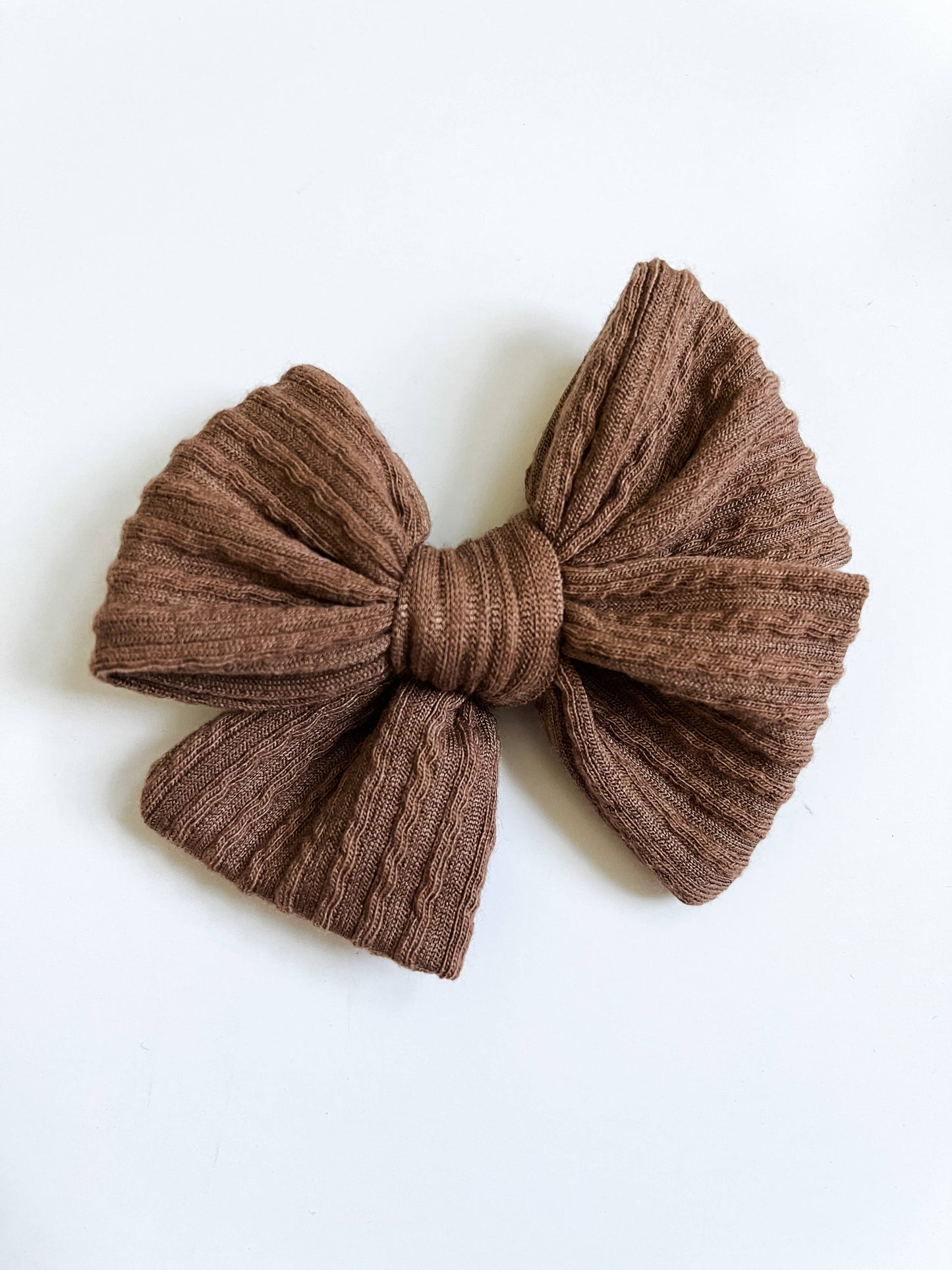 Baby Bow Headband: Sand