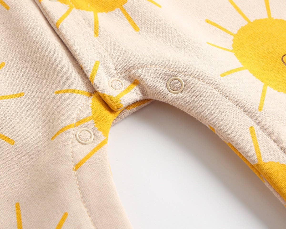 Cartoon Sun Romper
