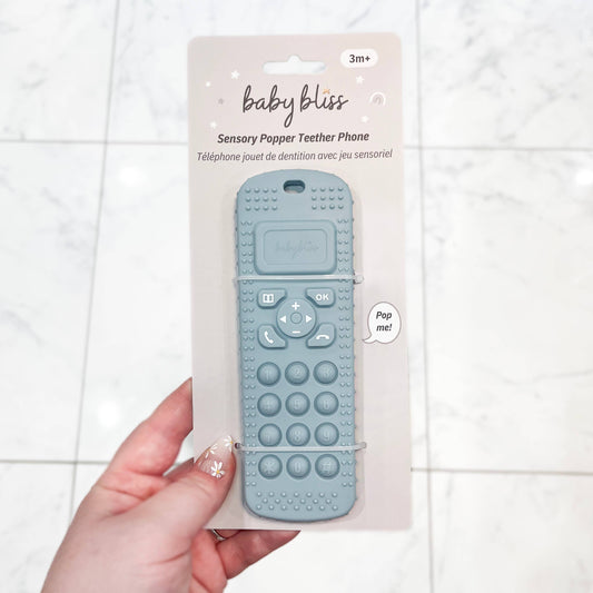 Sensory Popper Teether Phone