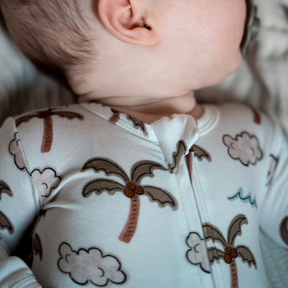 Bamboo Footed Sleepers | Palm Trees