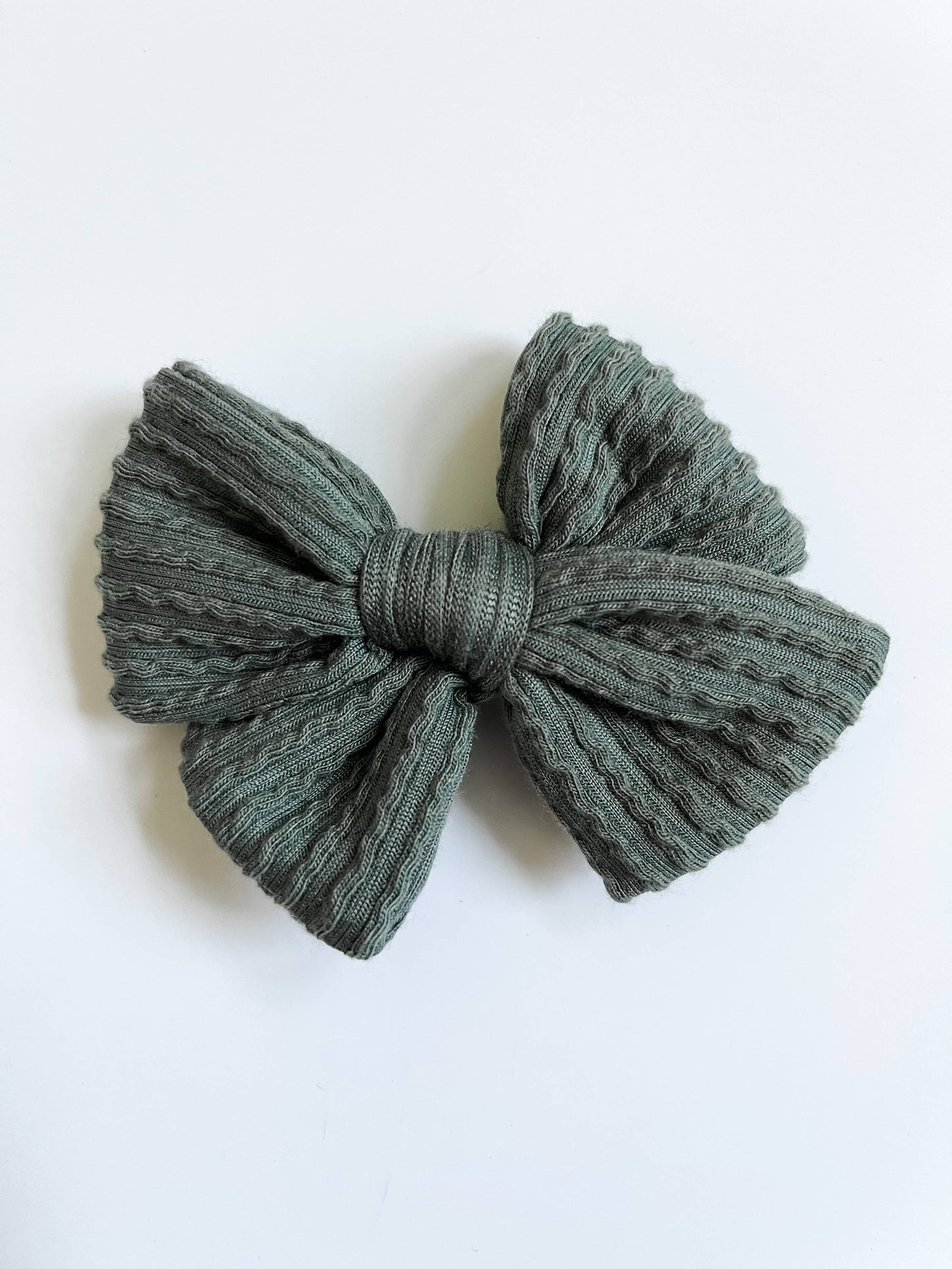 Baby Bow Headband: Sand